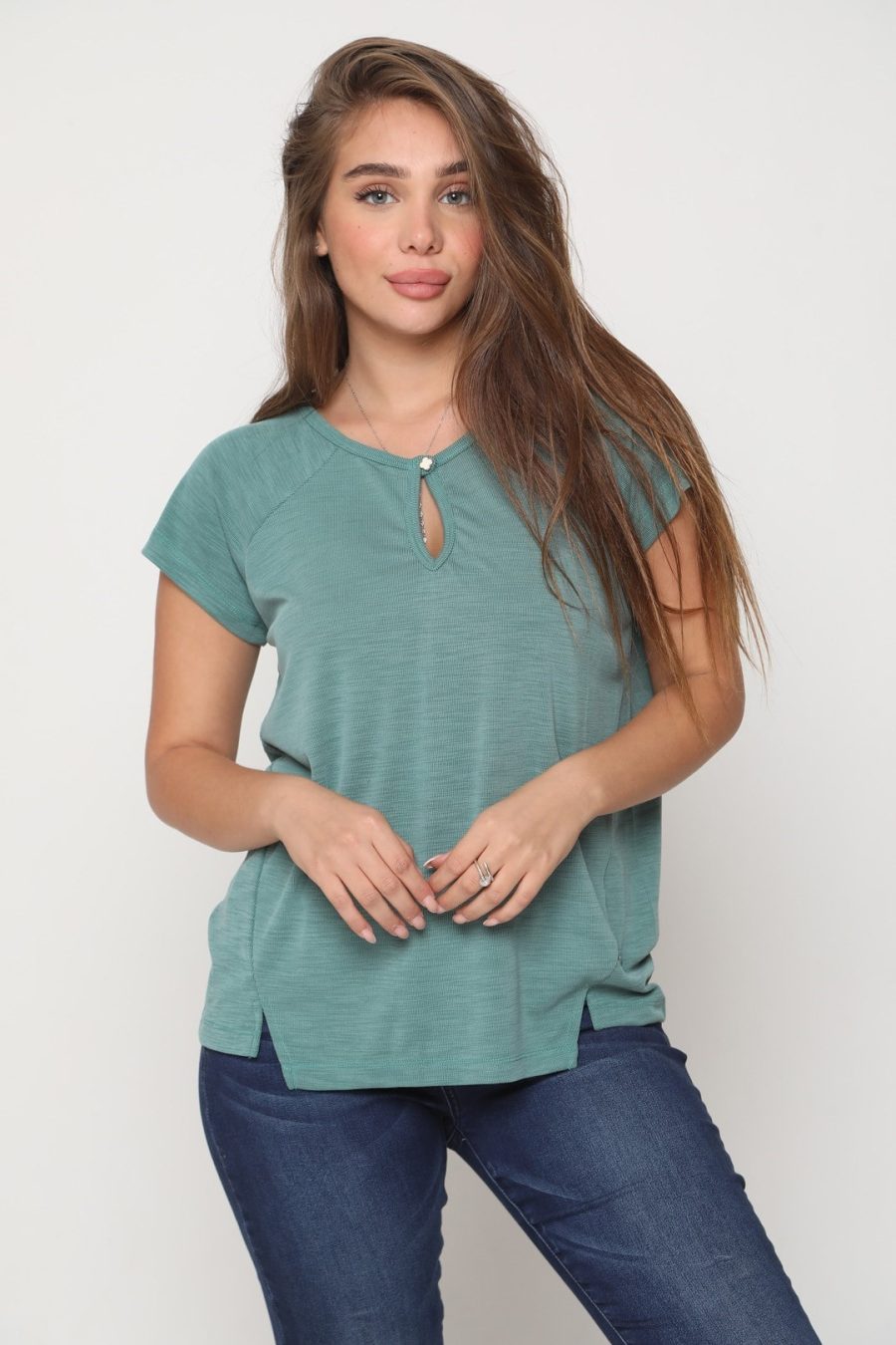 טופ ונוס ירוק